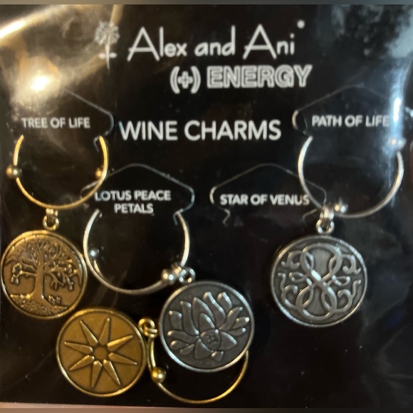 Alex and ani wine charms - never used - Picture 5 of 5